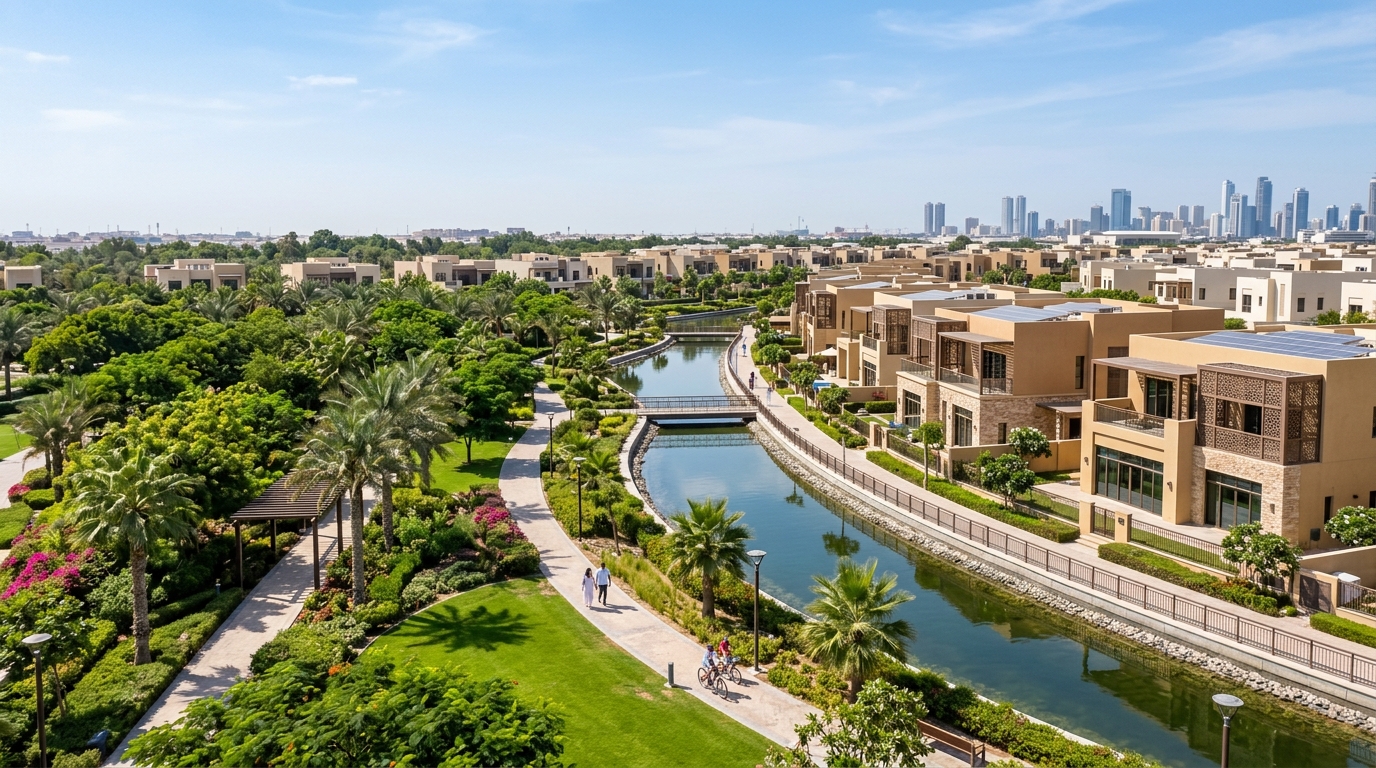Sharjah and UAE Sustainable Master Planned Real Estate Community